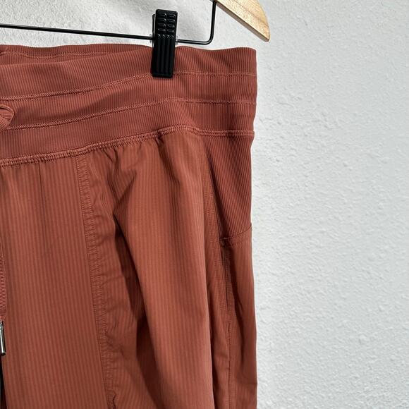 Lululemon Dance Studio Jogger Pant Dark Terracotta Size 12 High Waist Athleisure - Picture 4 of 6